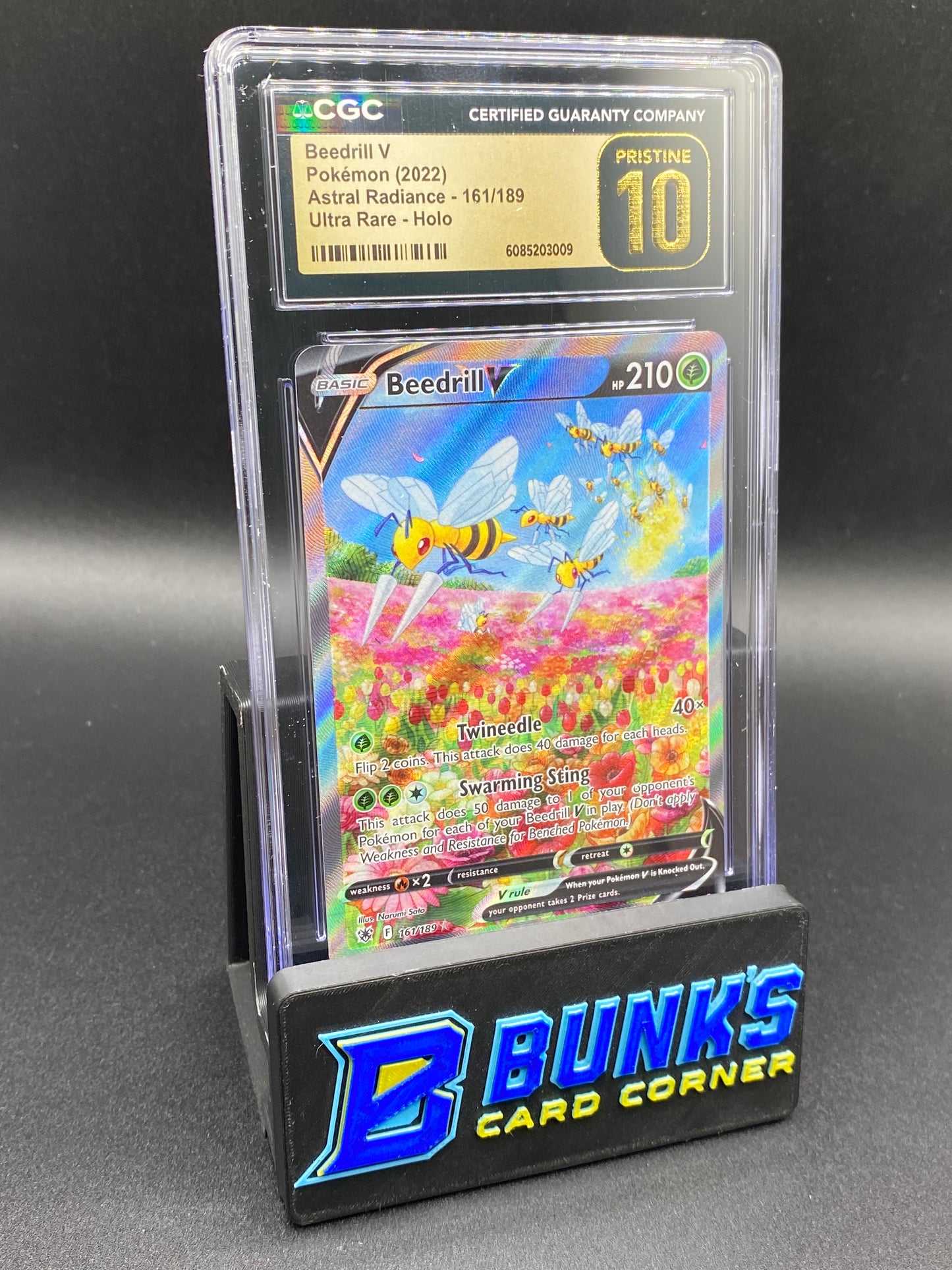 Beedrill V Alt Art Astral Radiance CGC PRISTINE 10