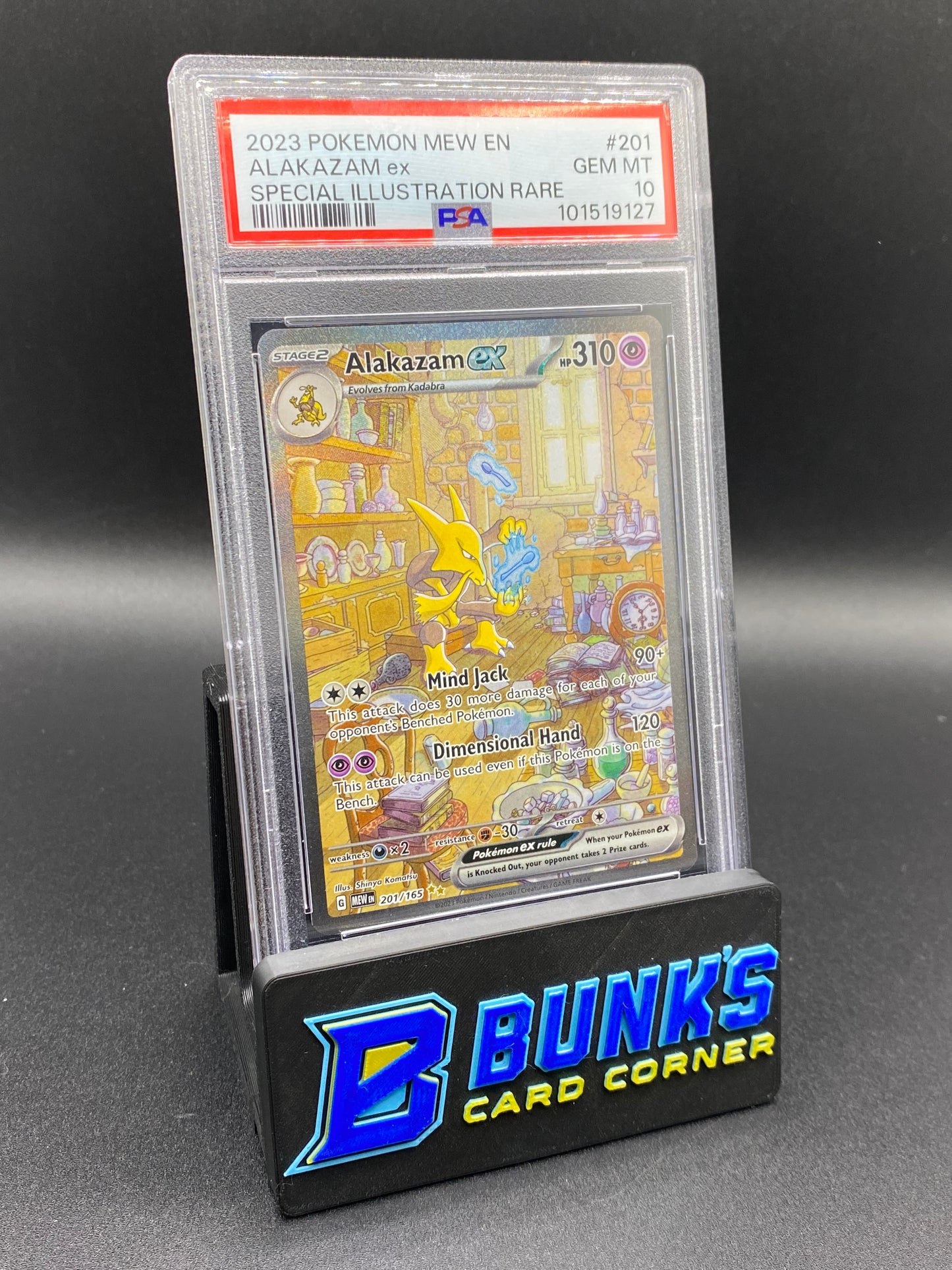 2023 Alakazam Ex SIR 151 PSA 10