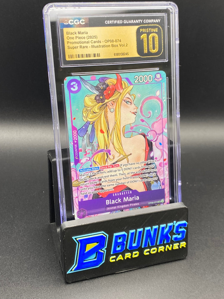 Black Maria Super Rare Promo CGC PRISTINE 10