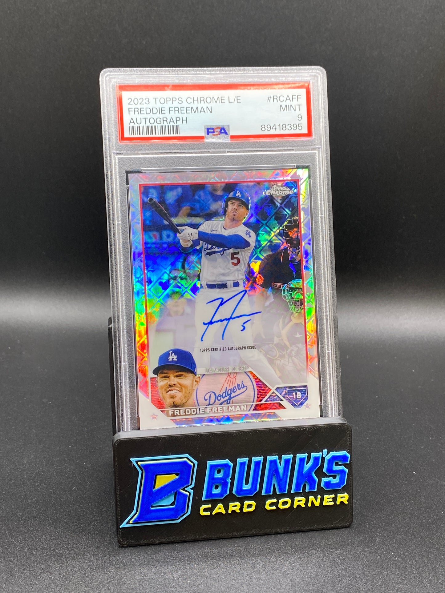 2023 Freddie Freeman Auto PSA 9