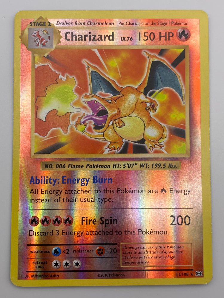 Charizard Reverse Holo Evolutions HP