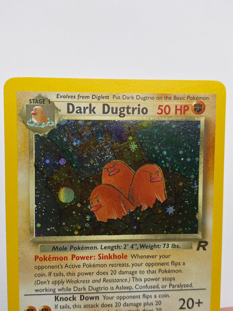 Dark Dugtrio Holo Team Rocket LP-NM