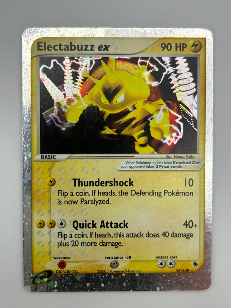 Electabuzz Ex Holo E-Reader Ruby & Sapphire HP
