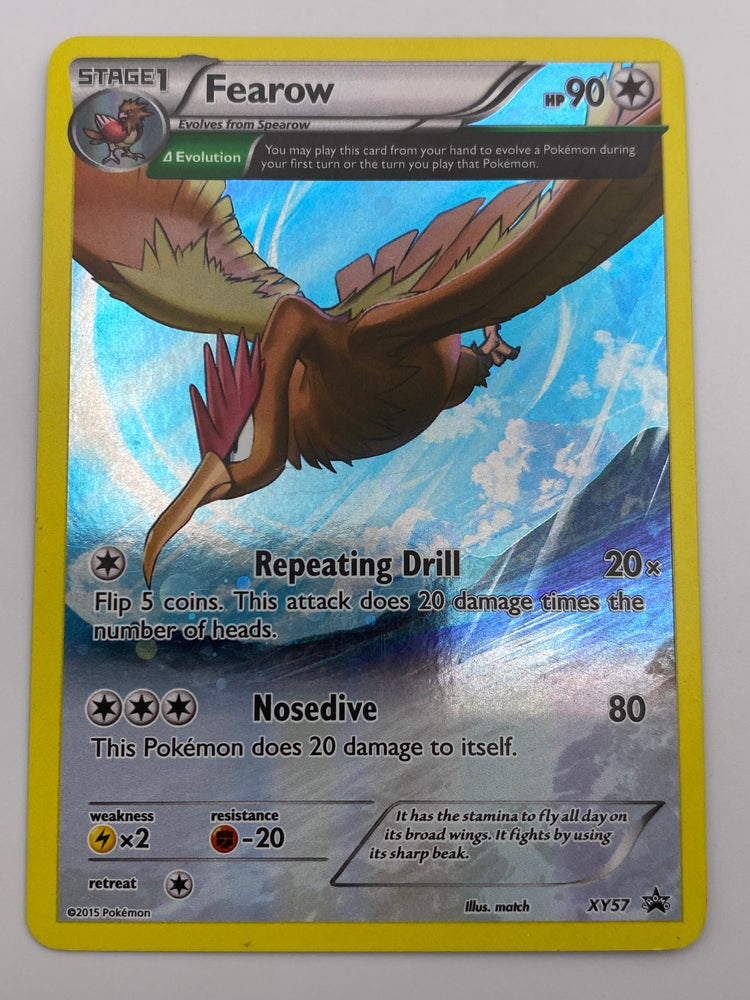 Fearow Cosmos Holo Promo LP