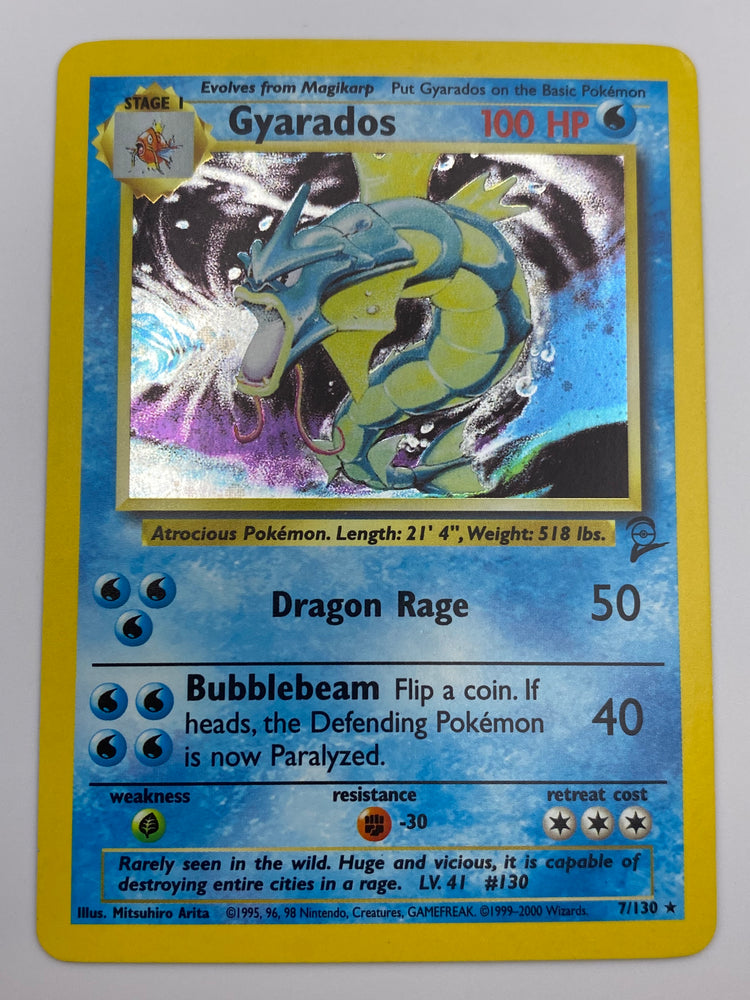 Gyarados Holo Base Set 2 LP