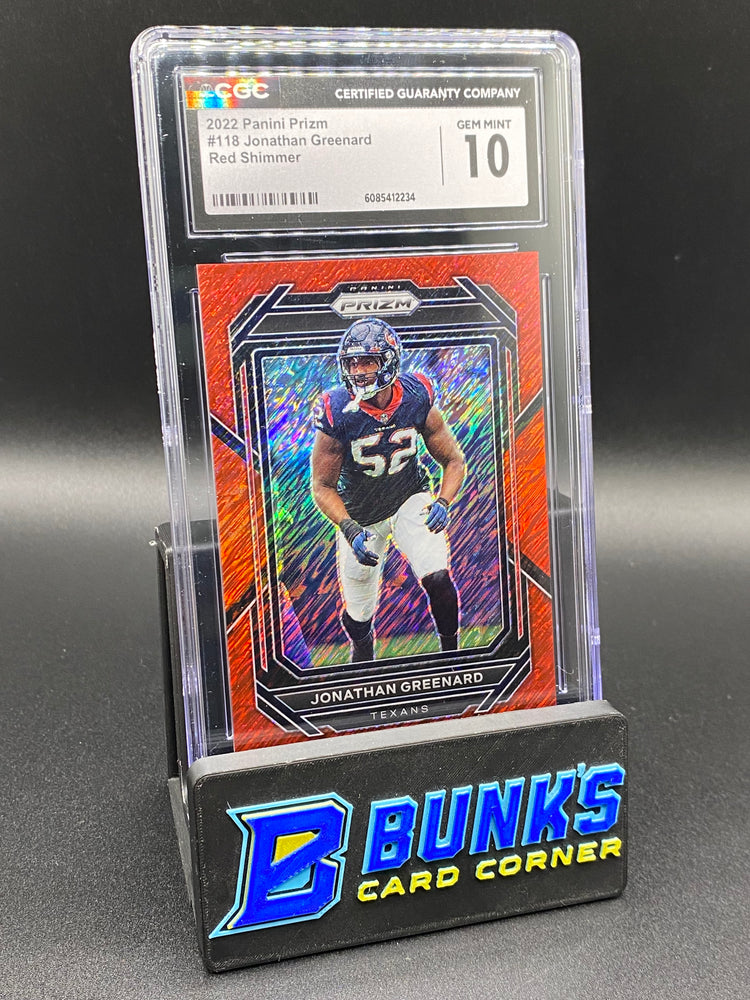 2022 Jonathan Greenard Red Shimmer CGC 10