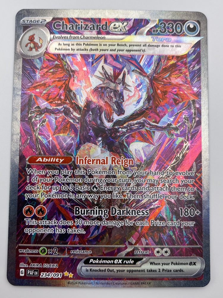 Charizard Ex SIR Paldean Fates NM