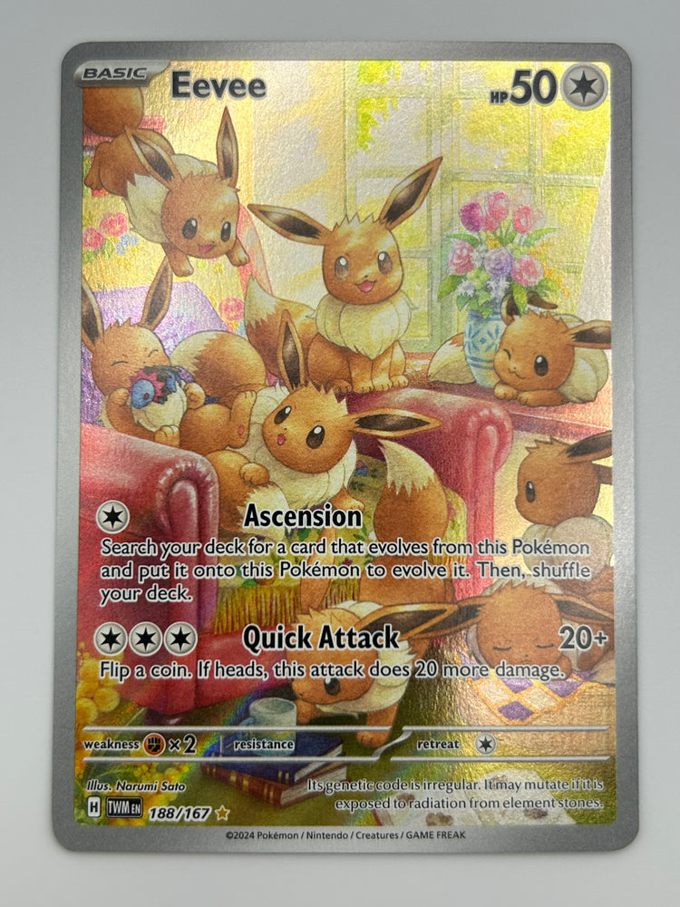 Eevee Illustration Rare Twilight Masquerade NM