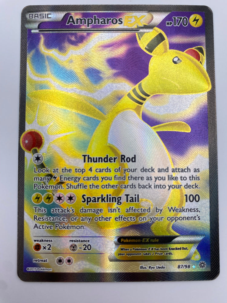 Ampharos Ex Full Art Ancient Origins NM
