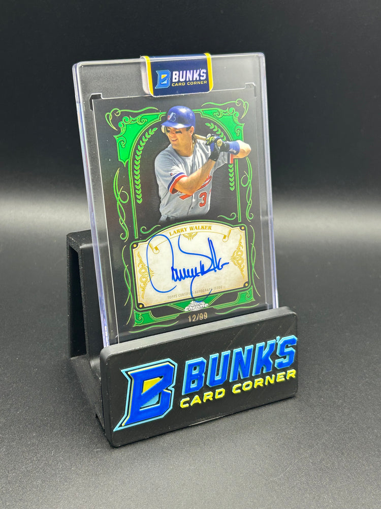 2026 Larry Walker Topps Ink Strokes Auto 12/99