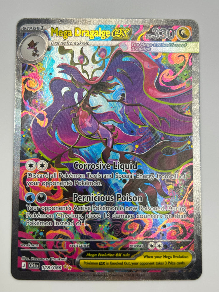 Mega Dragalge Ex SIR Chaos Rising NM