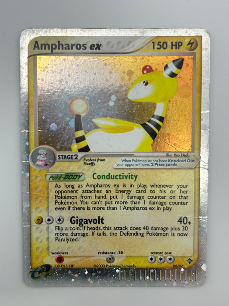 Ampharos Ex Holo Dragon HP