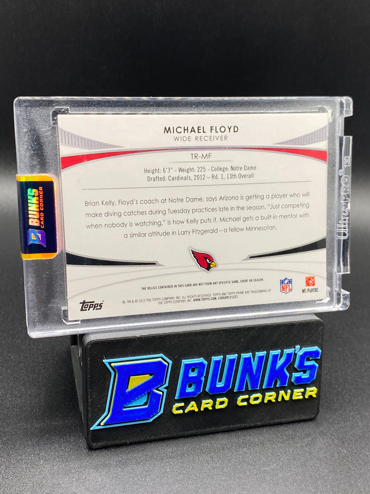2012 Michael Floyd Topps Prime Patches Rc 17/25