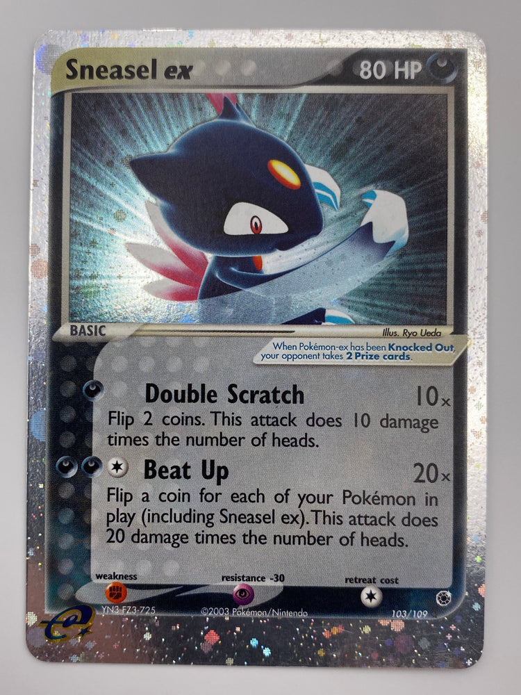 Sneasel Ex Holo E-Reader Ruby & Sapphire LP