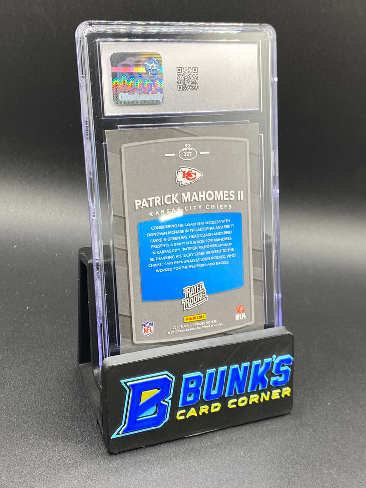 2017 Patrick Mahomes II CGC 9.5 Rc
