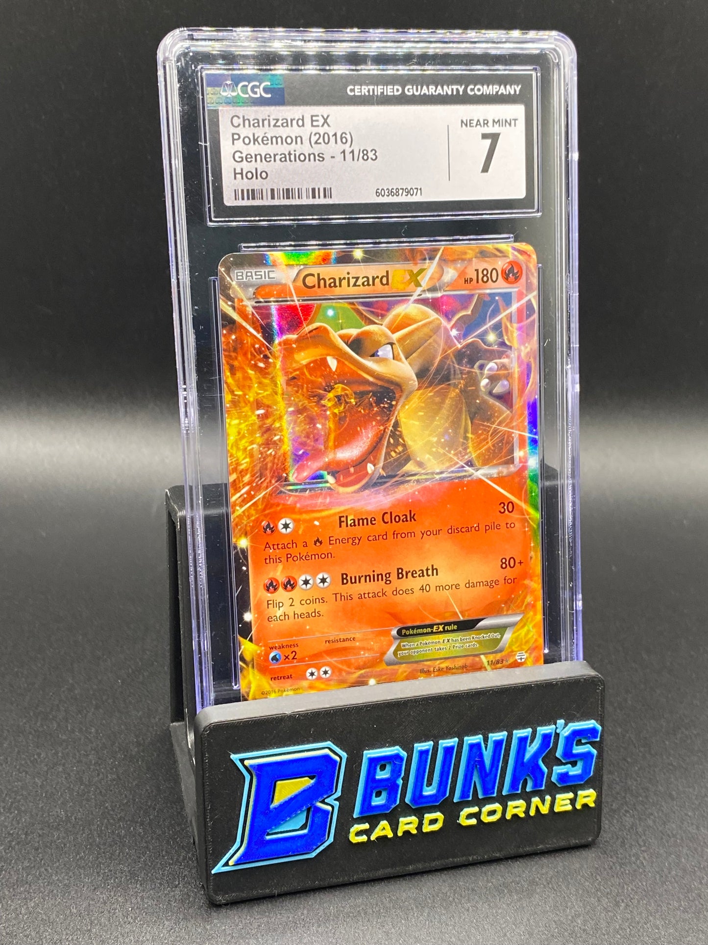 Charizard Ex Generations CGC 7