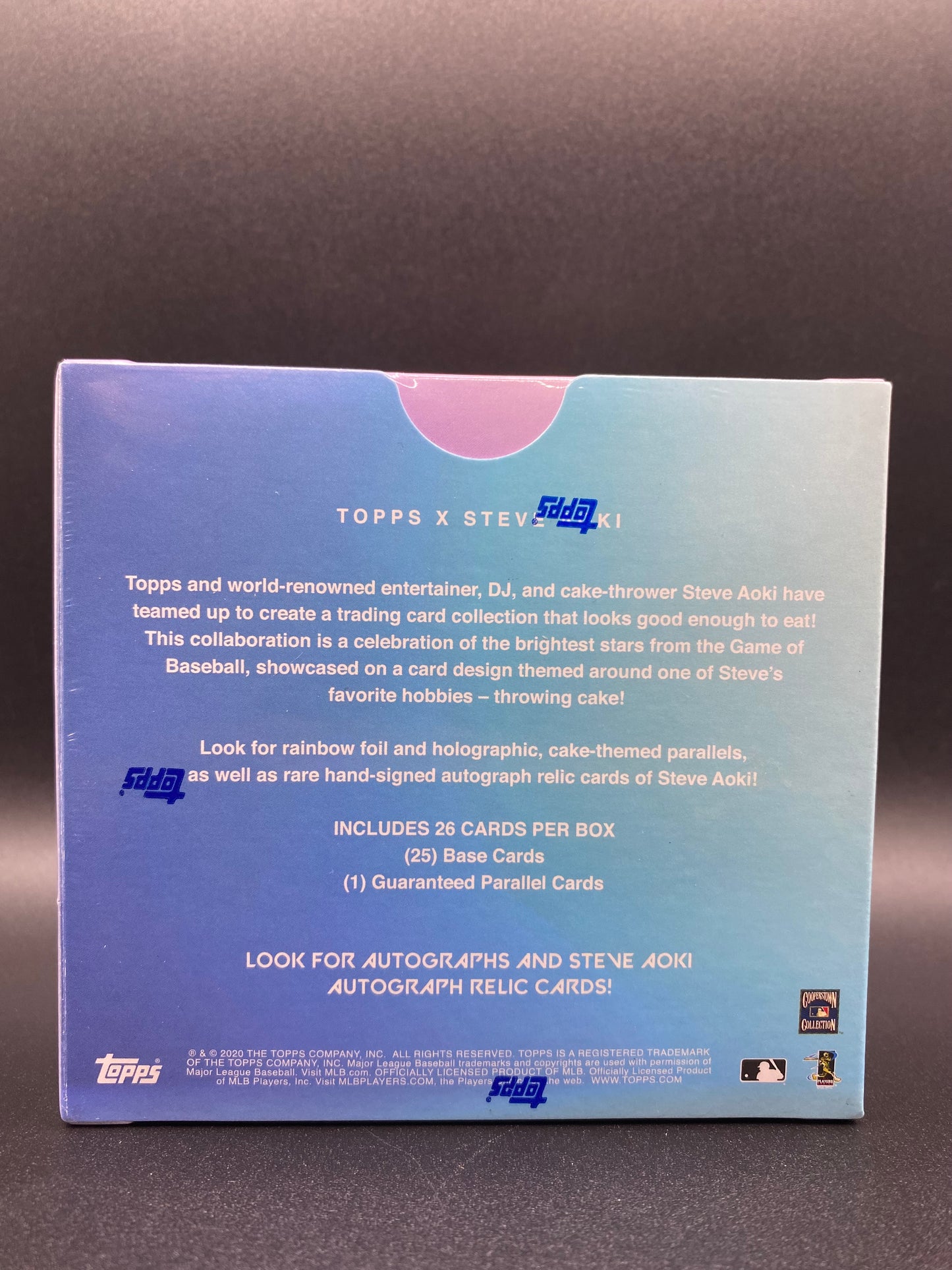 2020 Steve Aoki Topps Baseball Cards