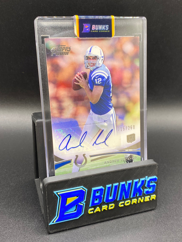 2012 Topps Prime Andrew Luck 215/260 Auto Rc