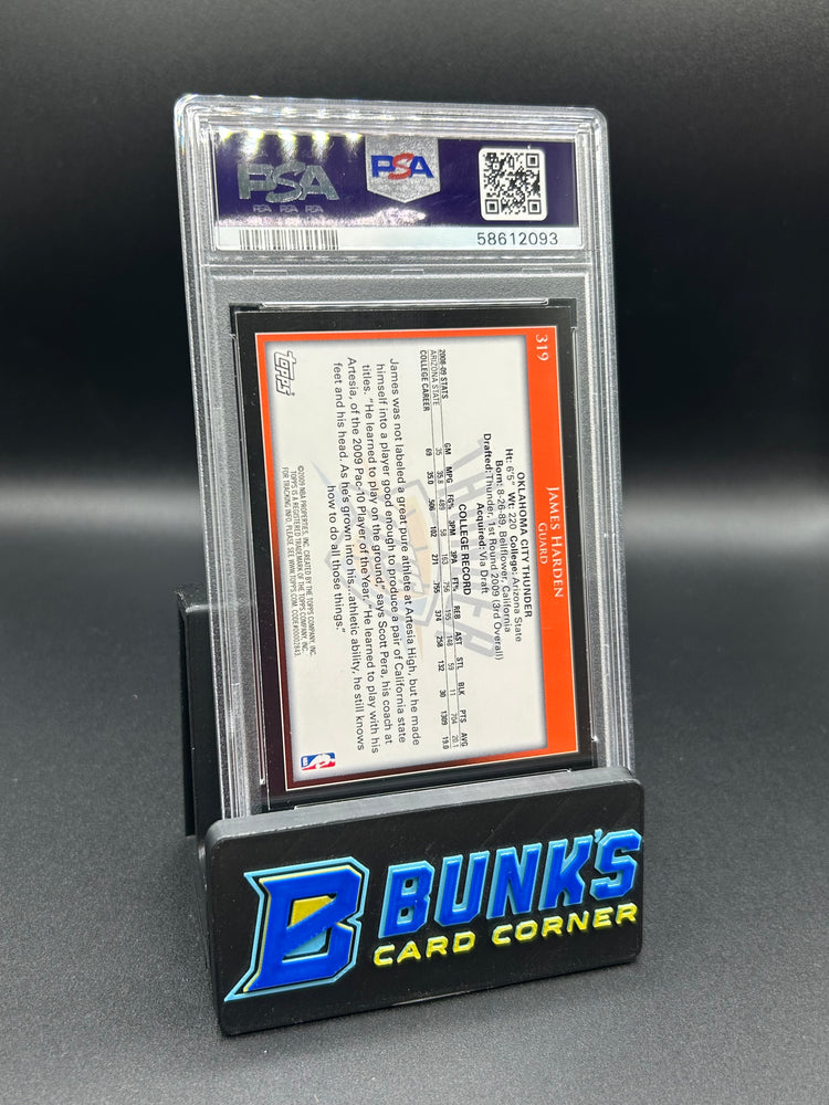 2009 James Harden Topps Rc PSA 9