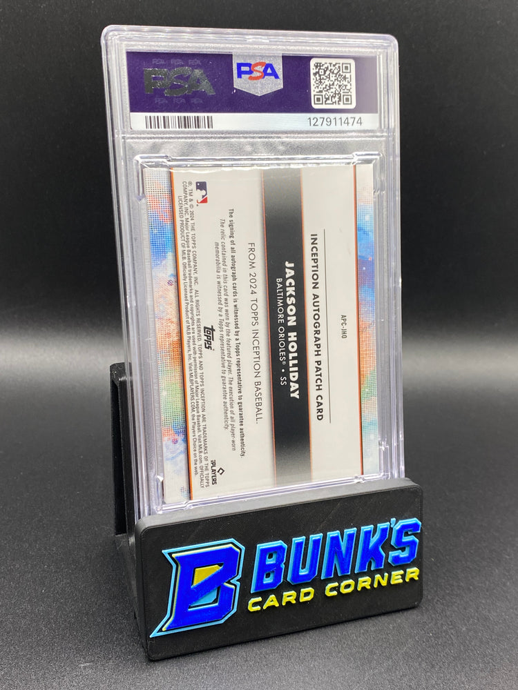 2024 Jackson Holliday Auto Patch Magenta 75/75 Rc PSA 8