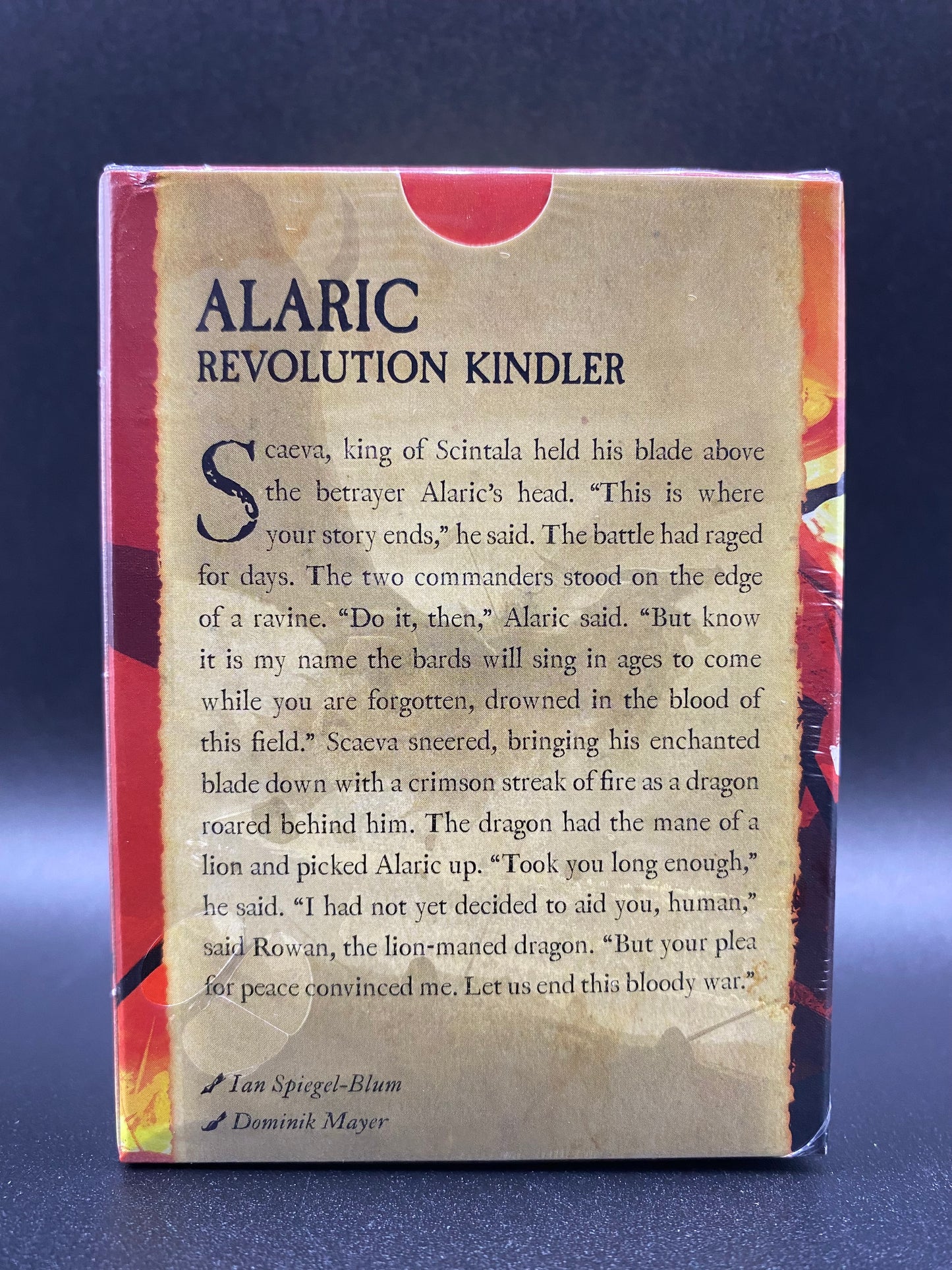 Dragon Shield 100 Sleeves Matte Dual Ember