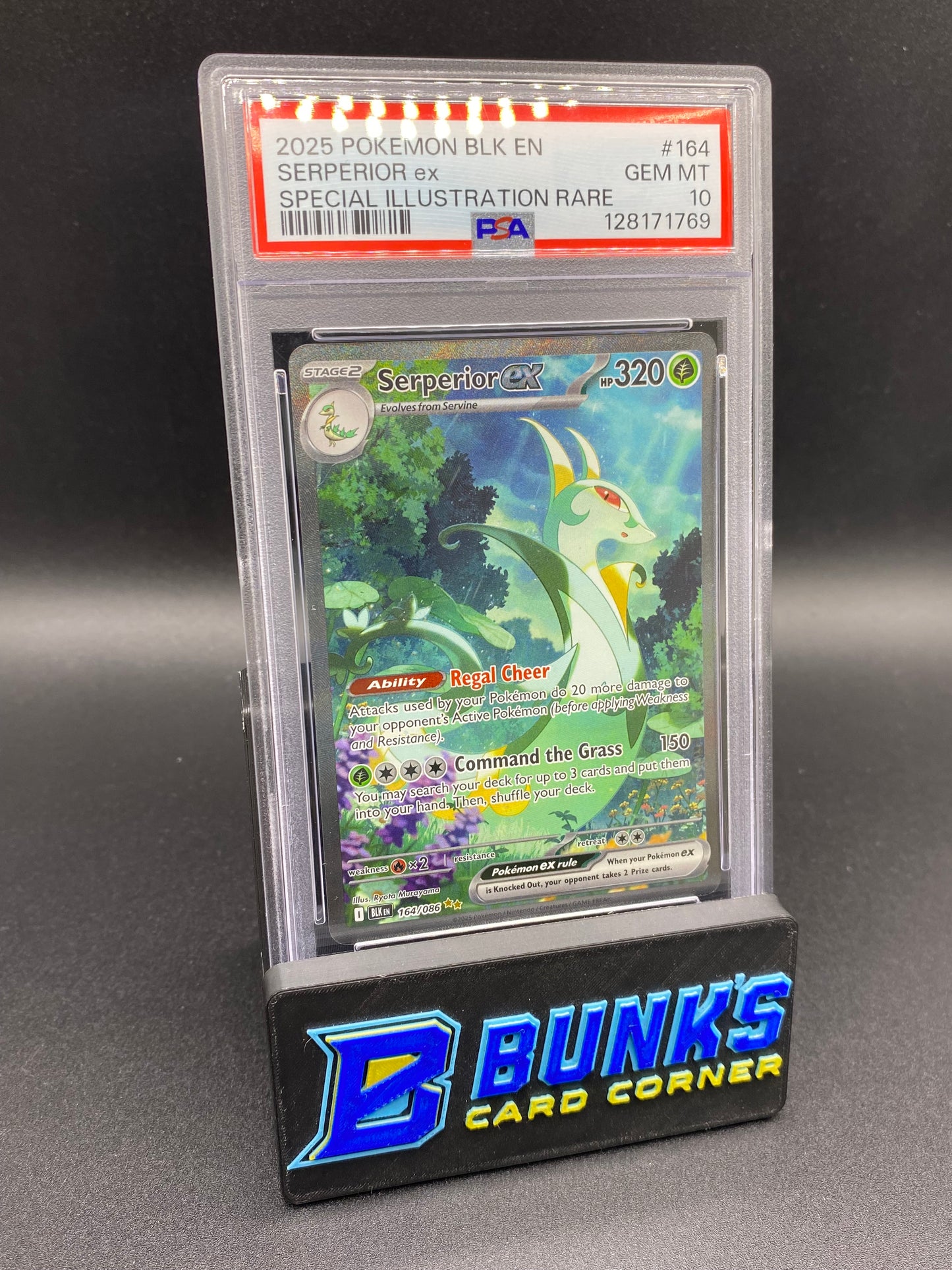 Serperior ex SIR Black Bolt PSA 10