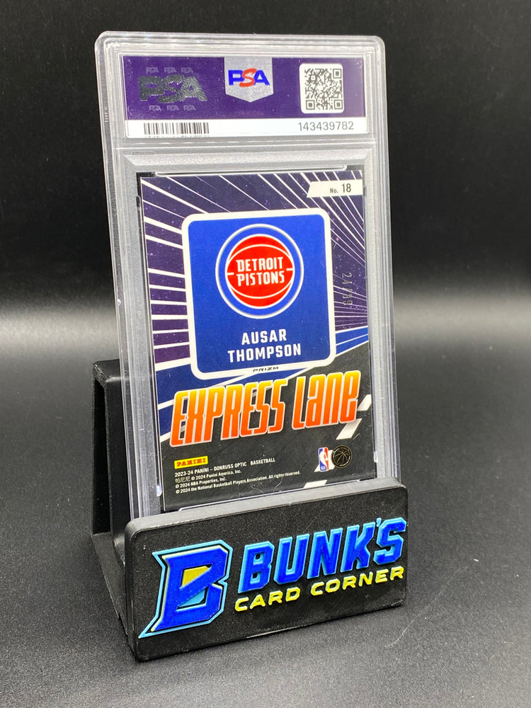 2023 Ausar Thompson Express Lane-Orange Rc 24/39 PSA 10