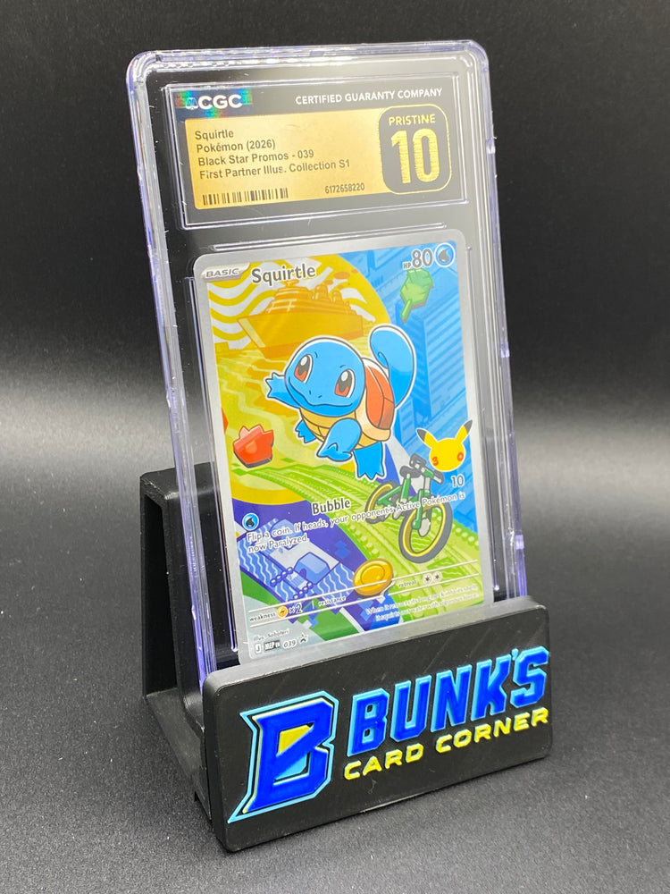 Squirtle First Partners Promo CGC PRISTINE 10
