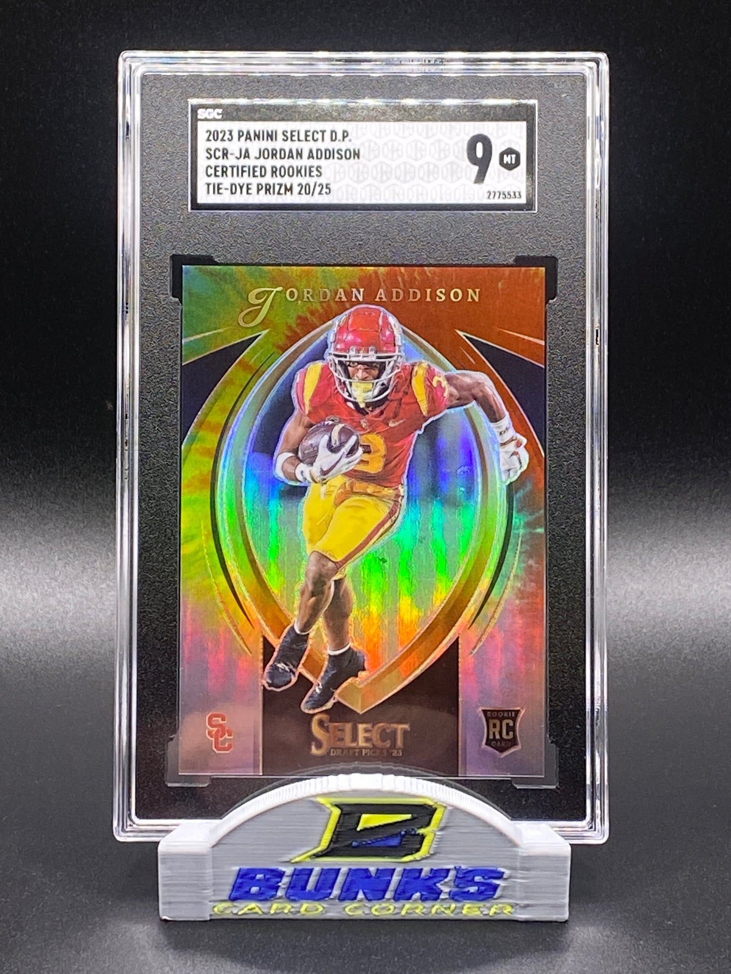 2023 Jordan Addison Rookie Card 20/25 (Box B4)