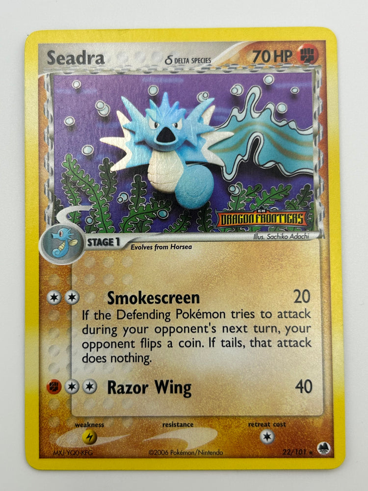 Seadra Reverse Holo Dragon Frontiers LP-MP