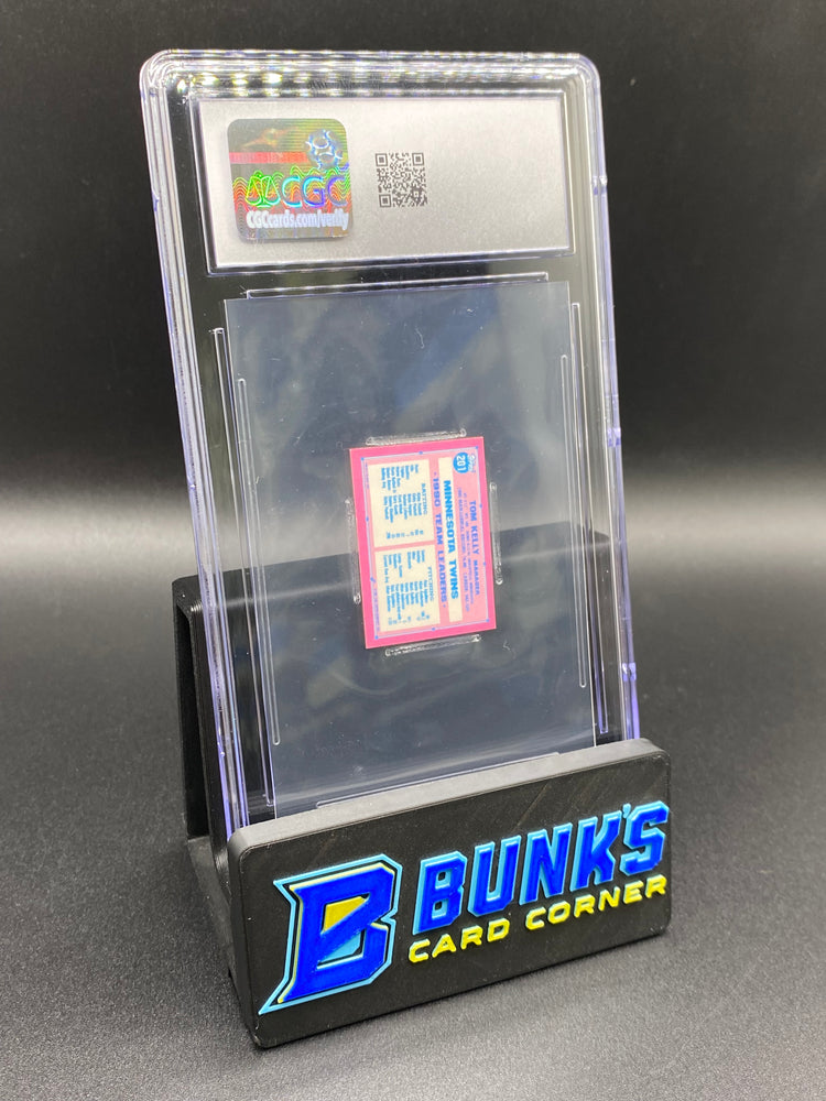 1991 Tom Kelly Micro Card CGC 9