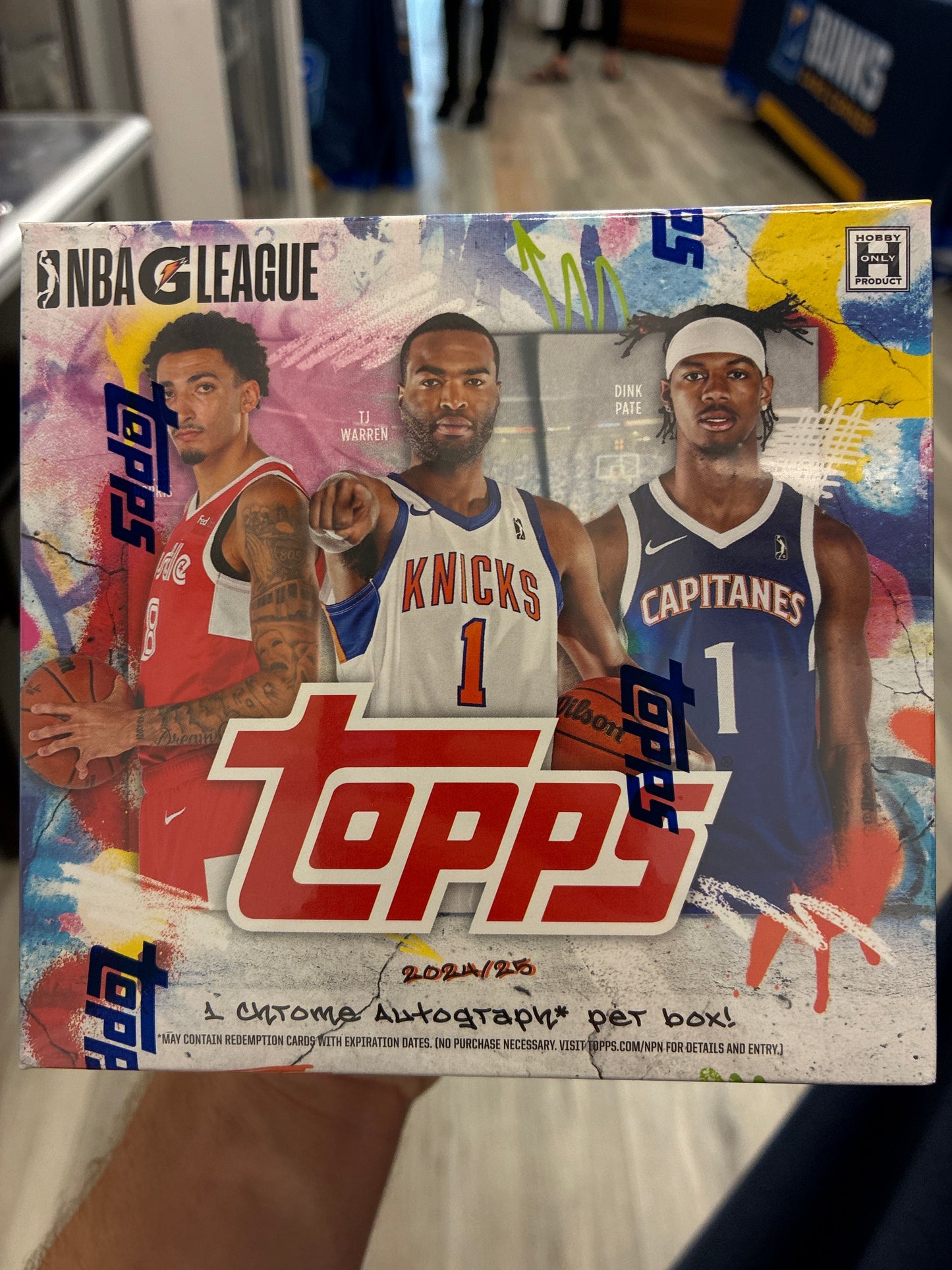 Topps NBA G league hobby box