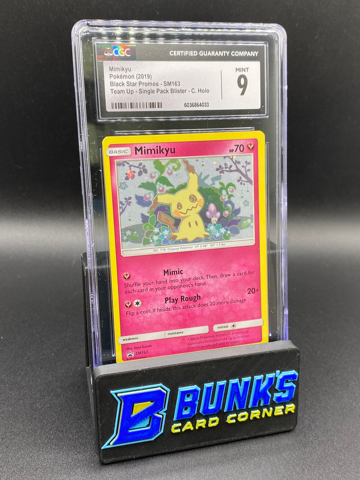 Mimikyu Holo Promo CGC 9