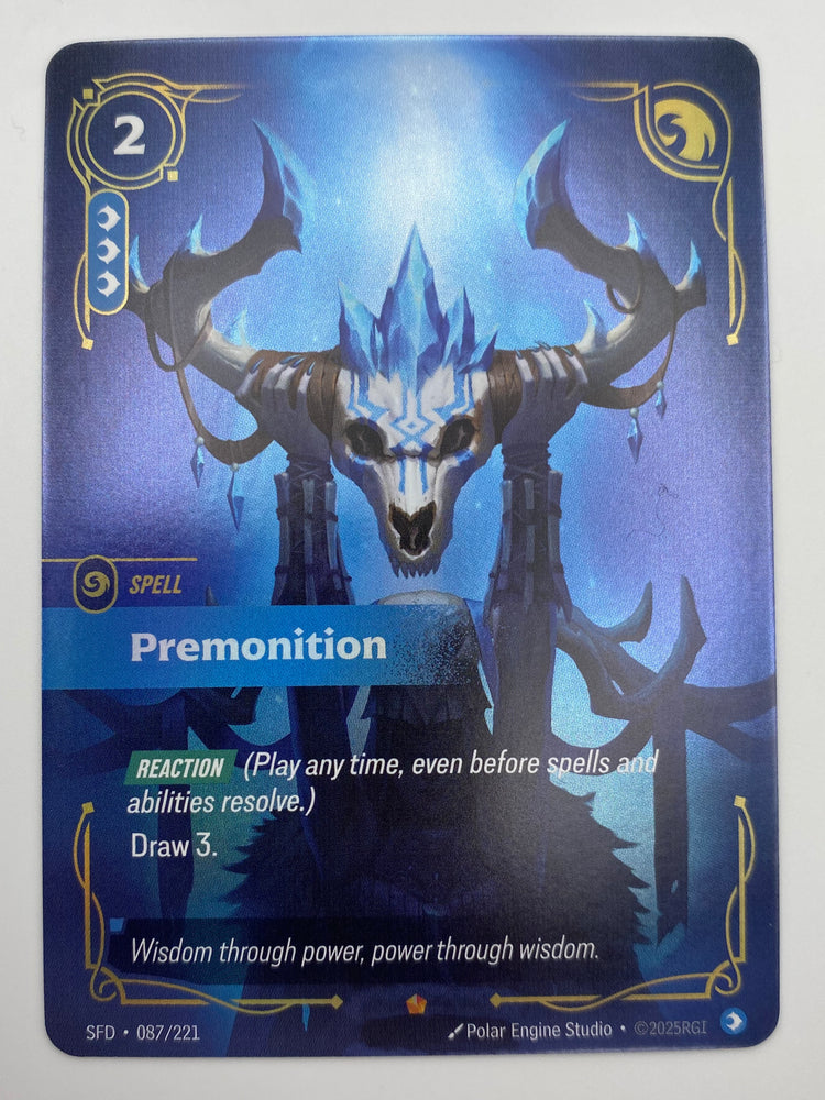 Premonition SFD Epic