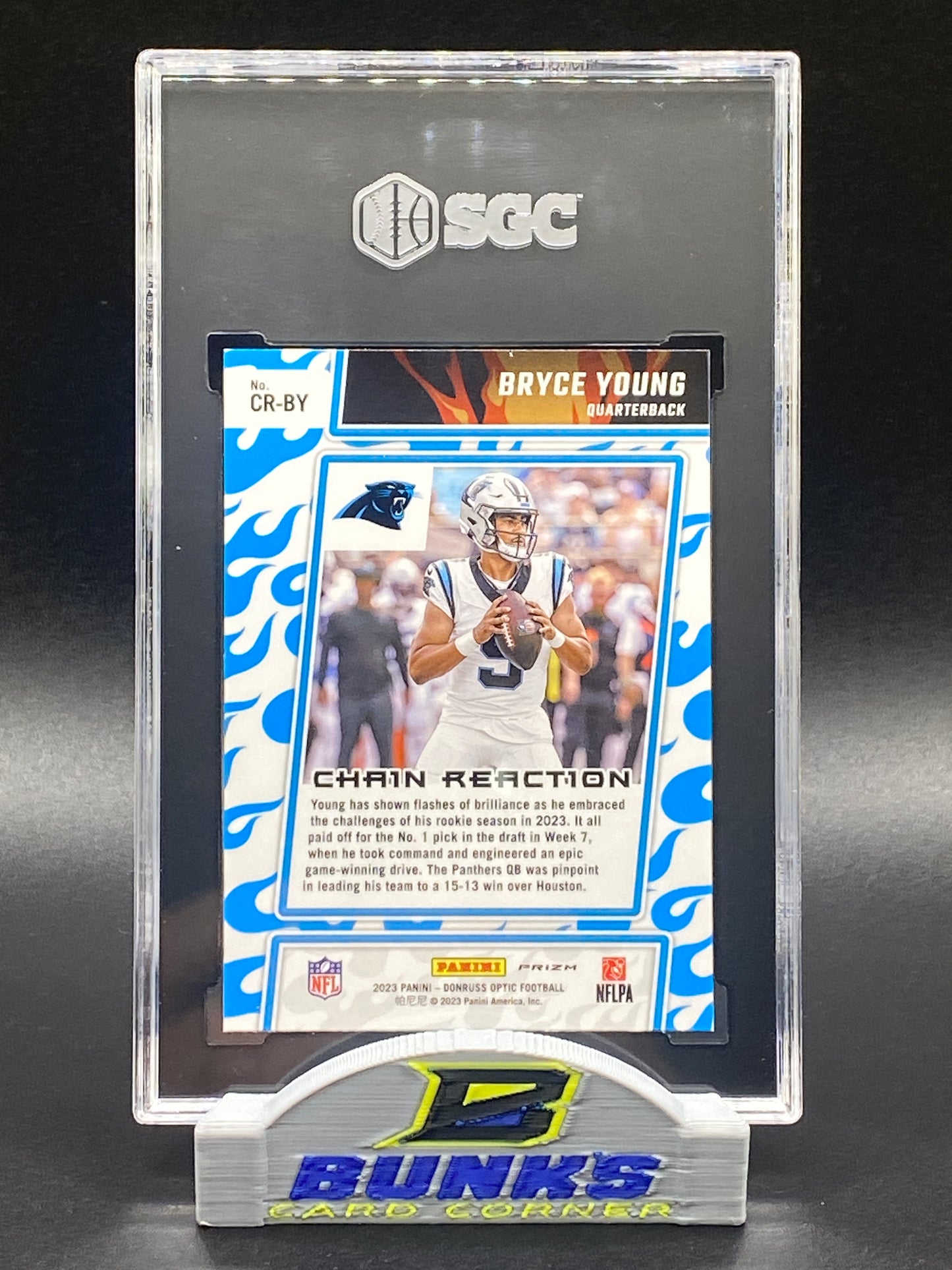 2023 Bryce Young Rookie Card Chain Reaction SGC 10 (Box B10)