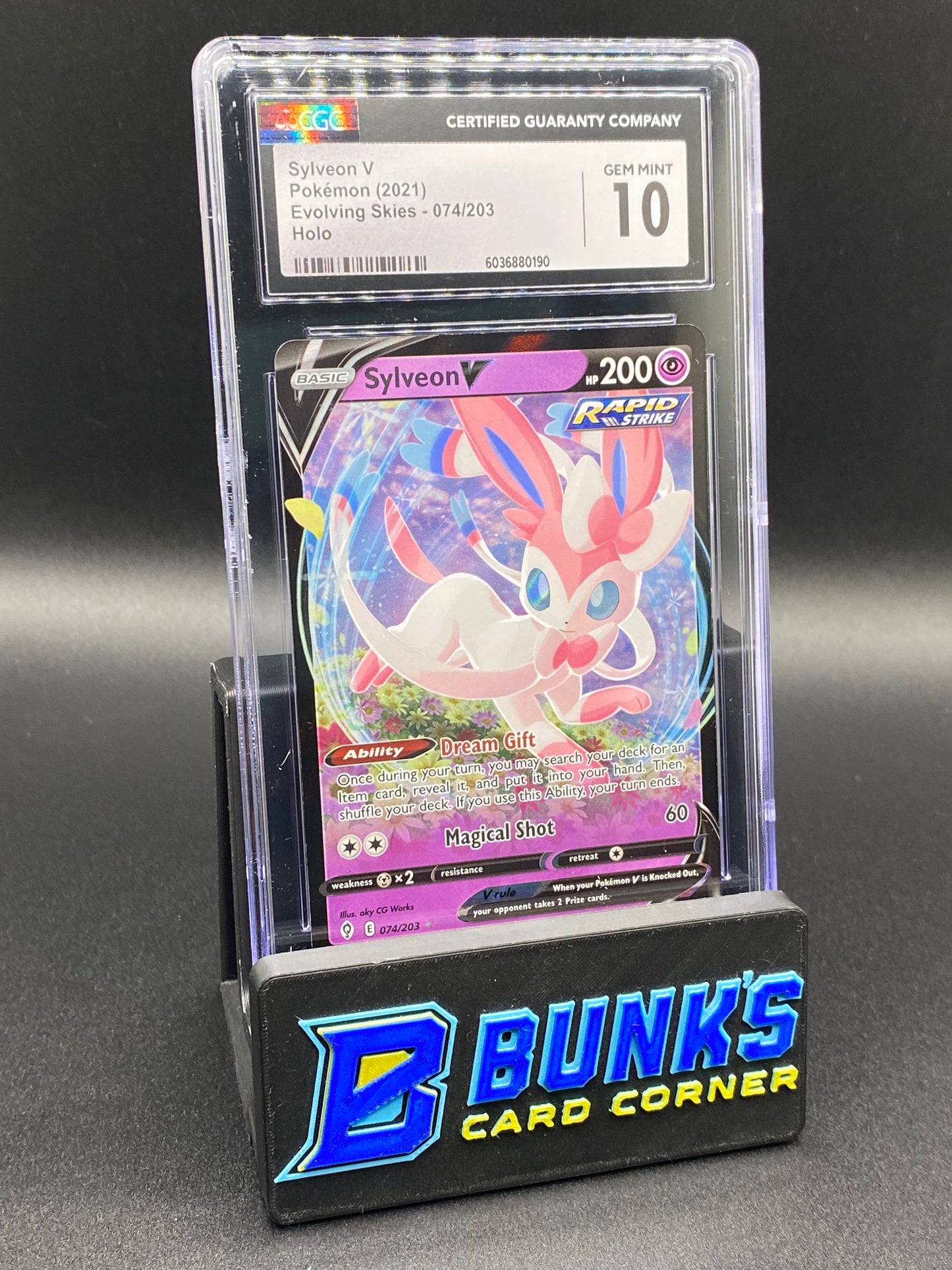 Sylveon V Evolving Skies CGC 10