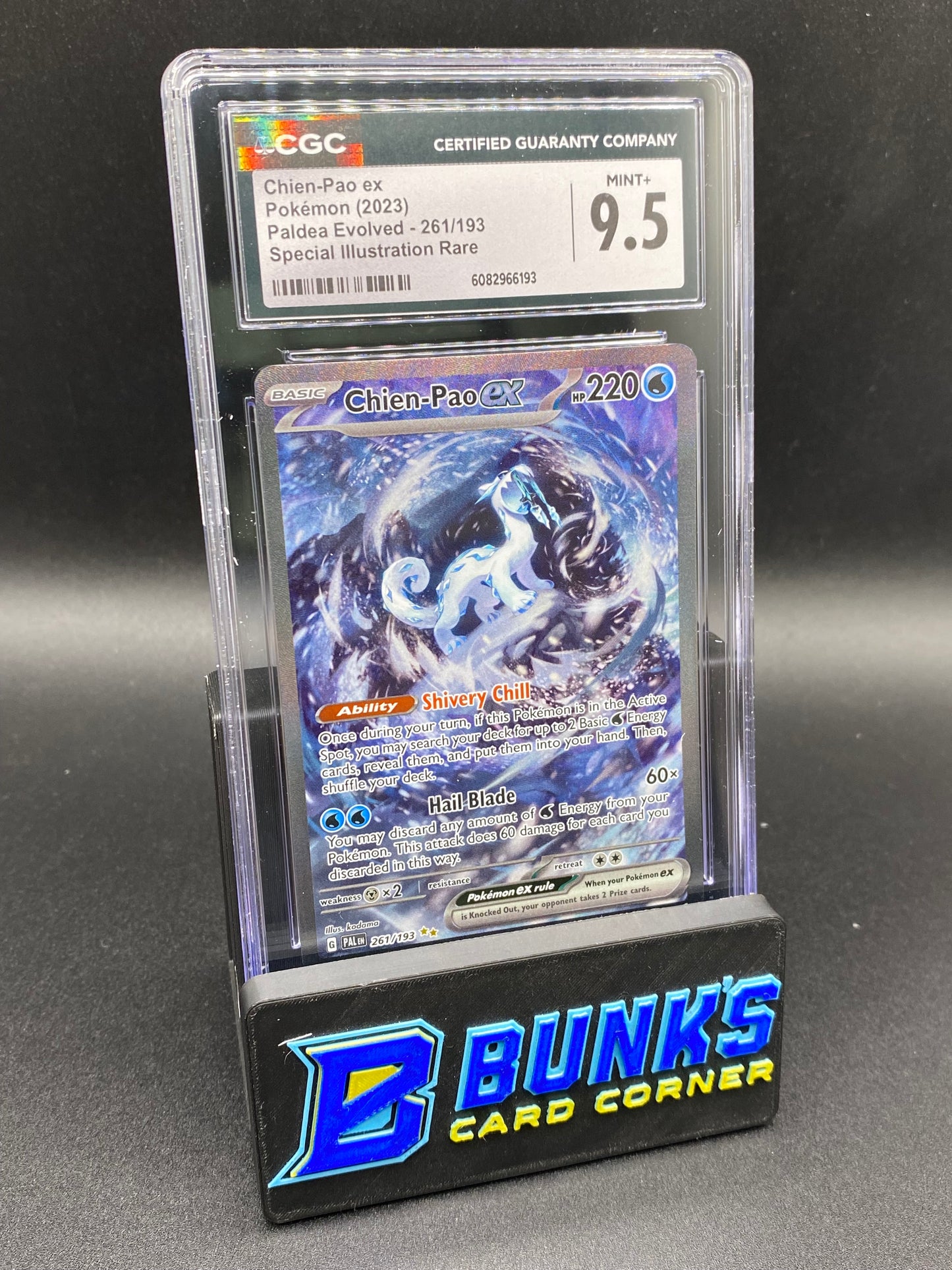 Chien-Pao ex SIR Paldea Evolved CGC 9.5