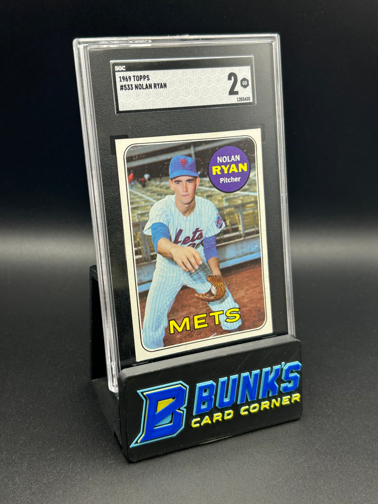 1969 Nolan Ryan Topps SGC 2