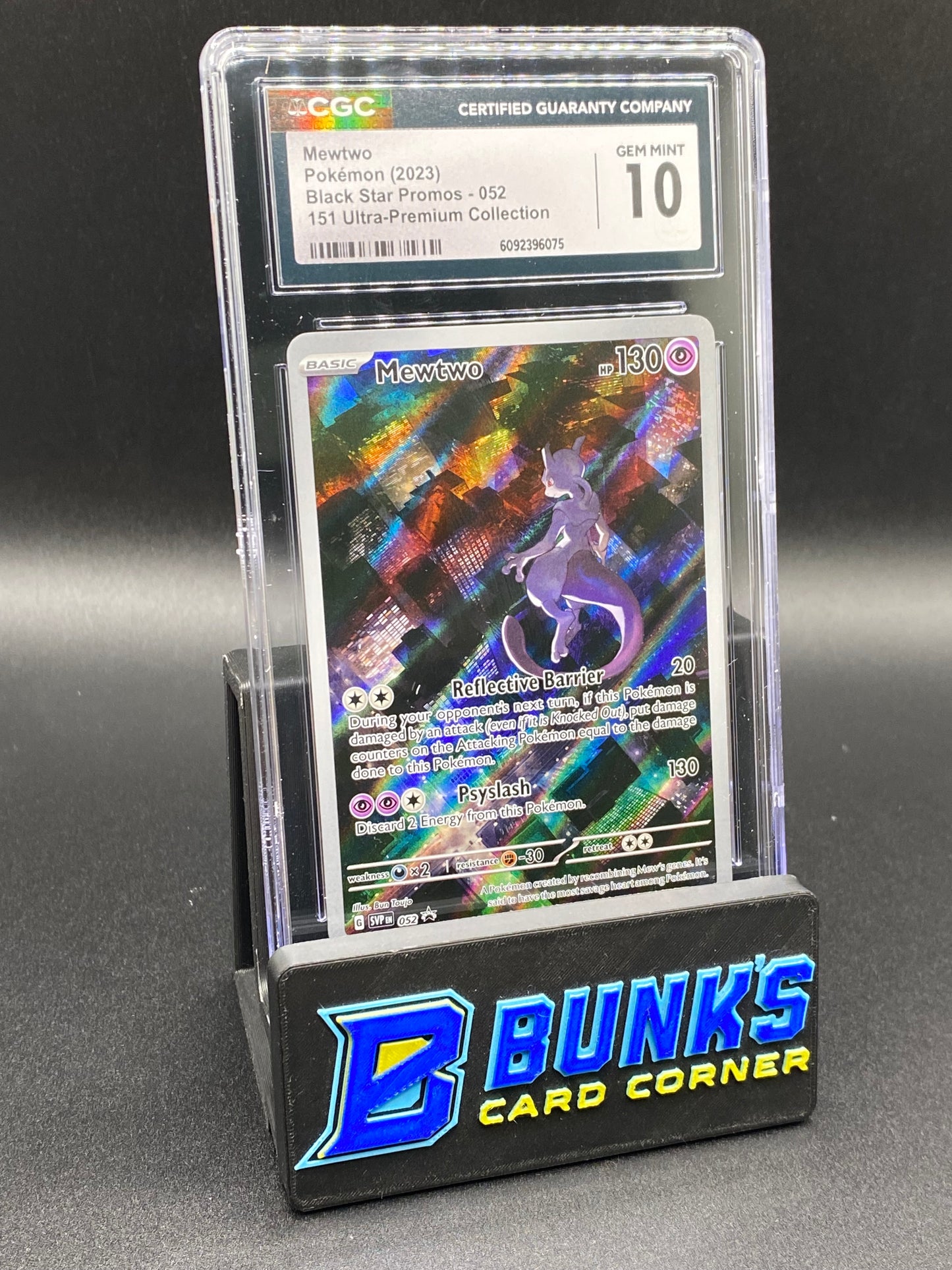 Mewtwo 151 UPC Promo CGC 10