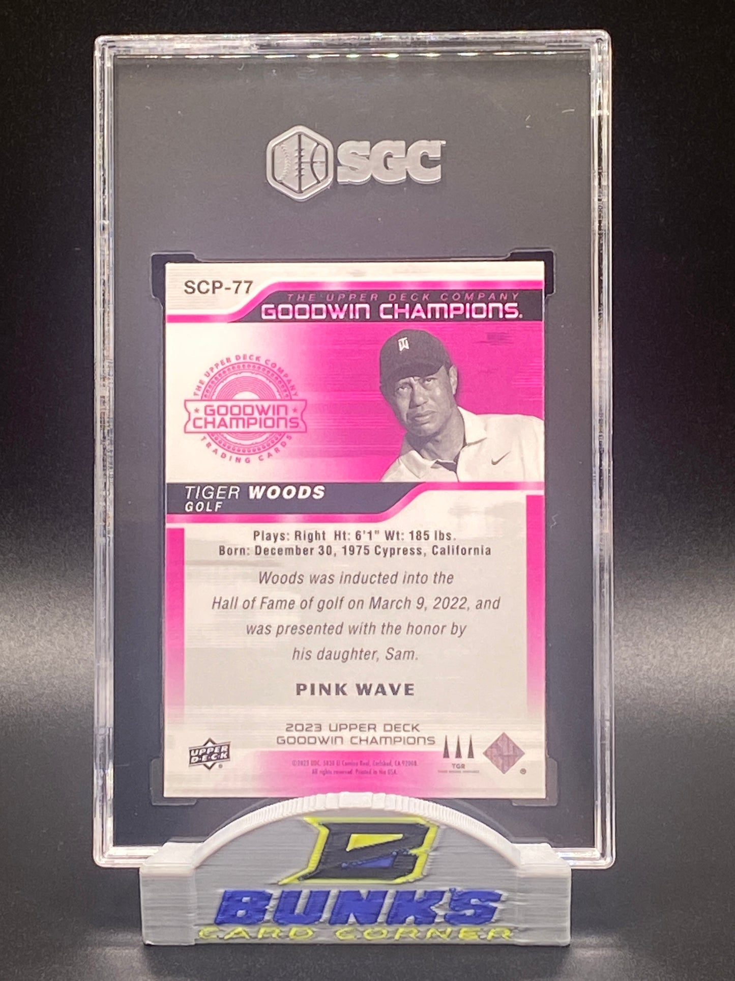 2023 Tiger Woods Pink Wave