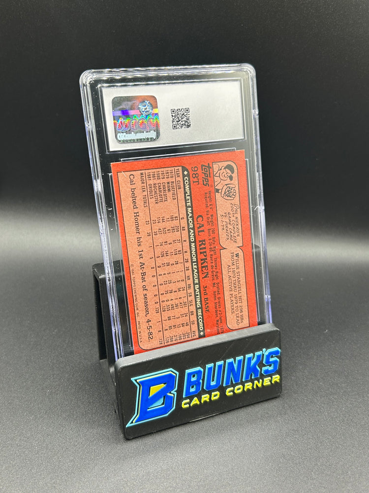 1982 Cal Ripken Jr. Topps Traded CGC 8