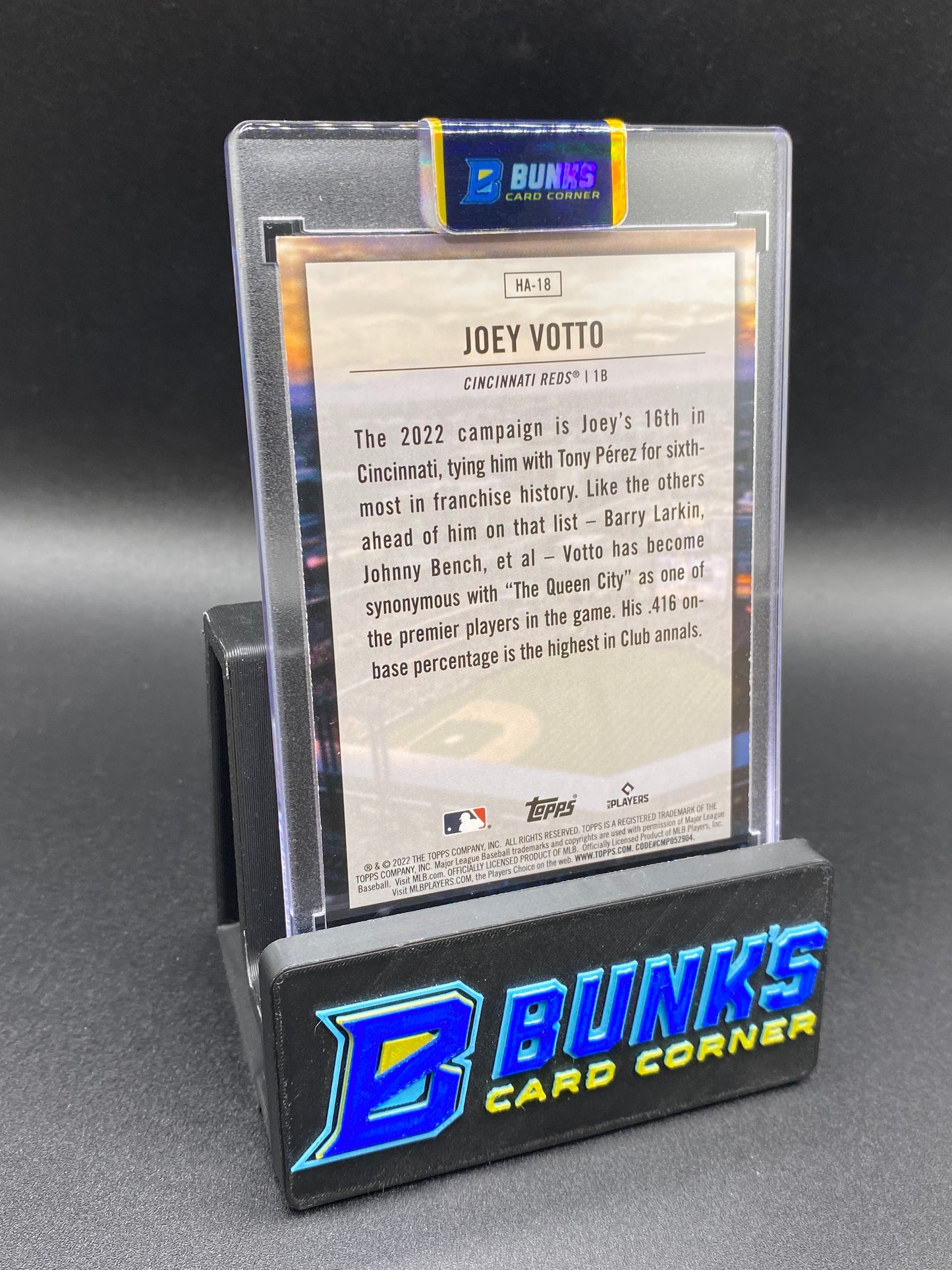 2022 Joey Votto Home Field Advantage