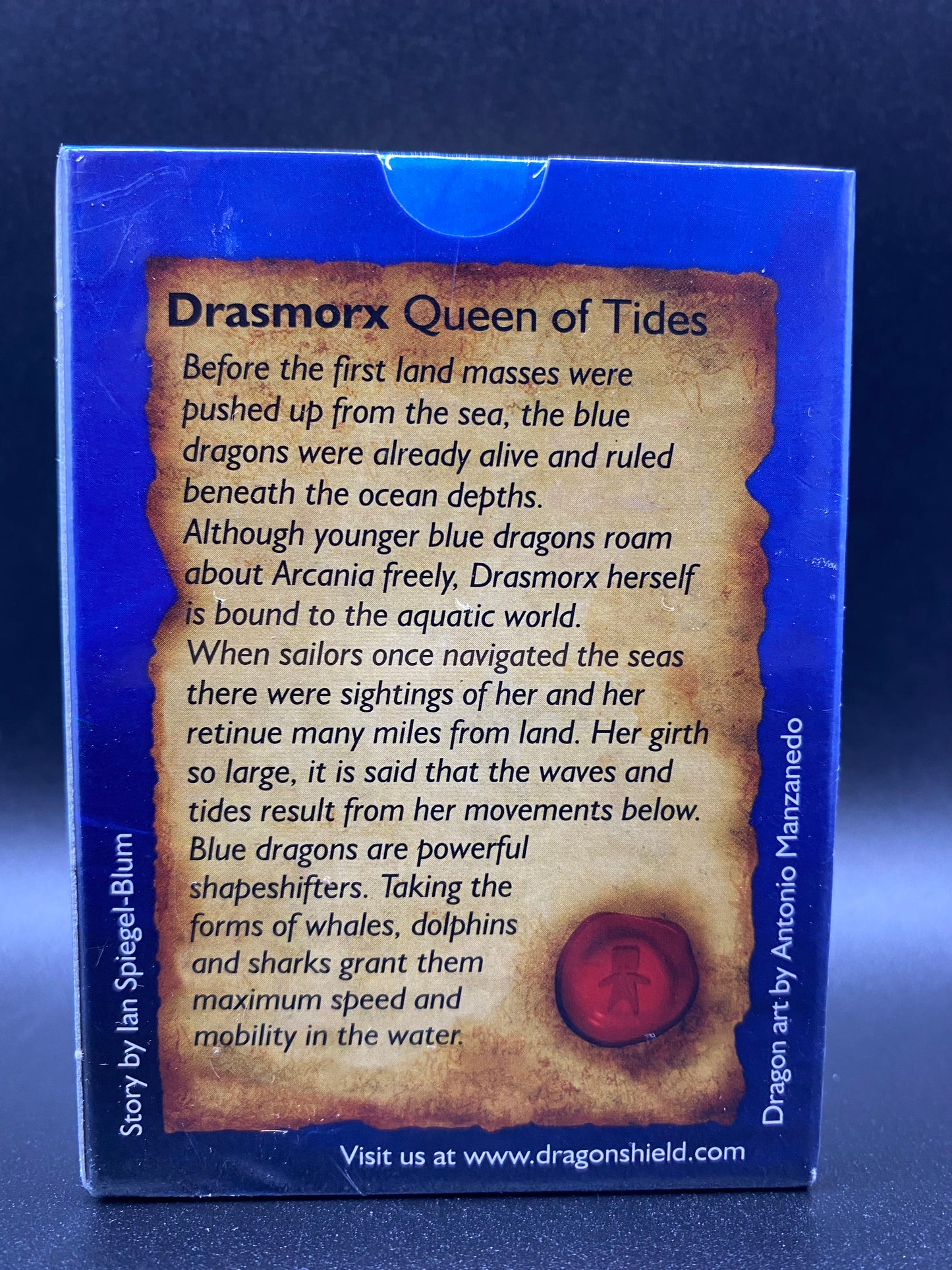 Dragon Shield 100 Sleeves Blue Classic