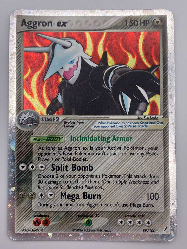 Aggron Ex Holo Crystal Guardians HP