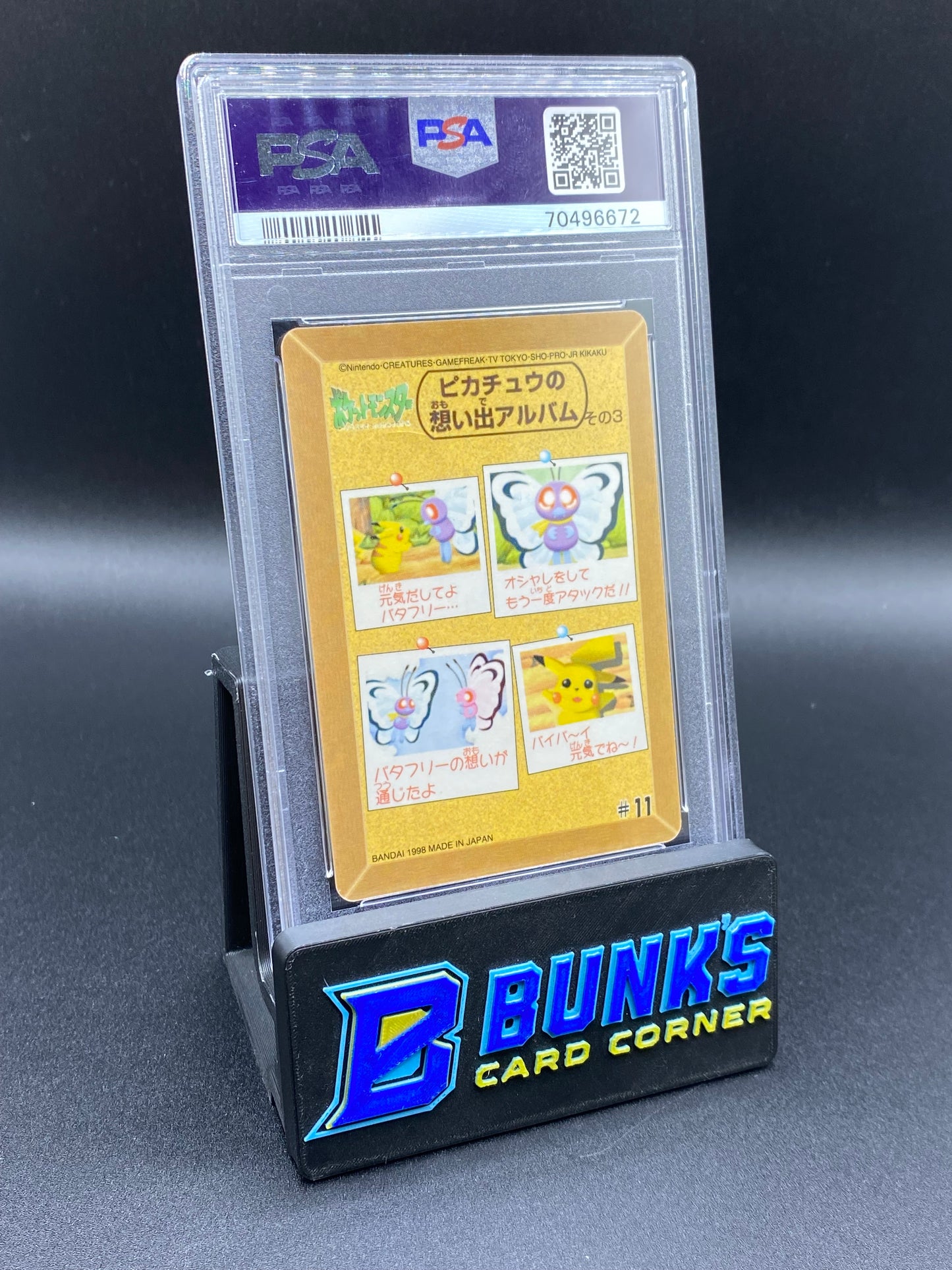 Butterfree Sealdass Fancy Graffiti PSA 9