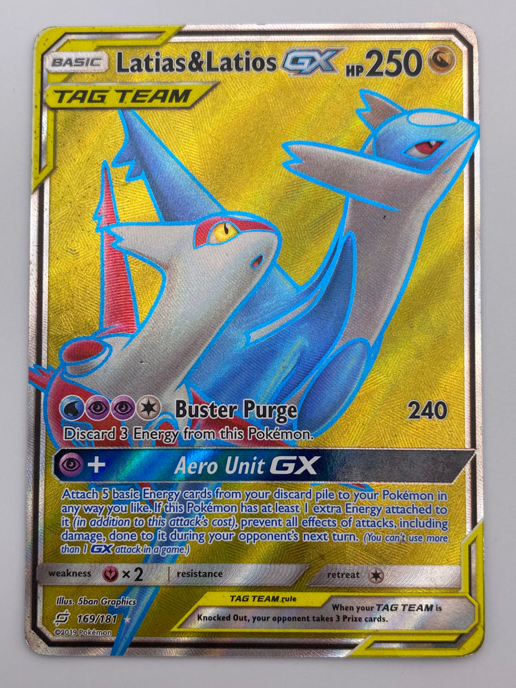 Latias & Latios Gx Tag Team Unified Minds MP