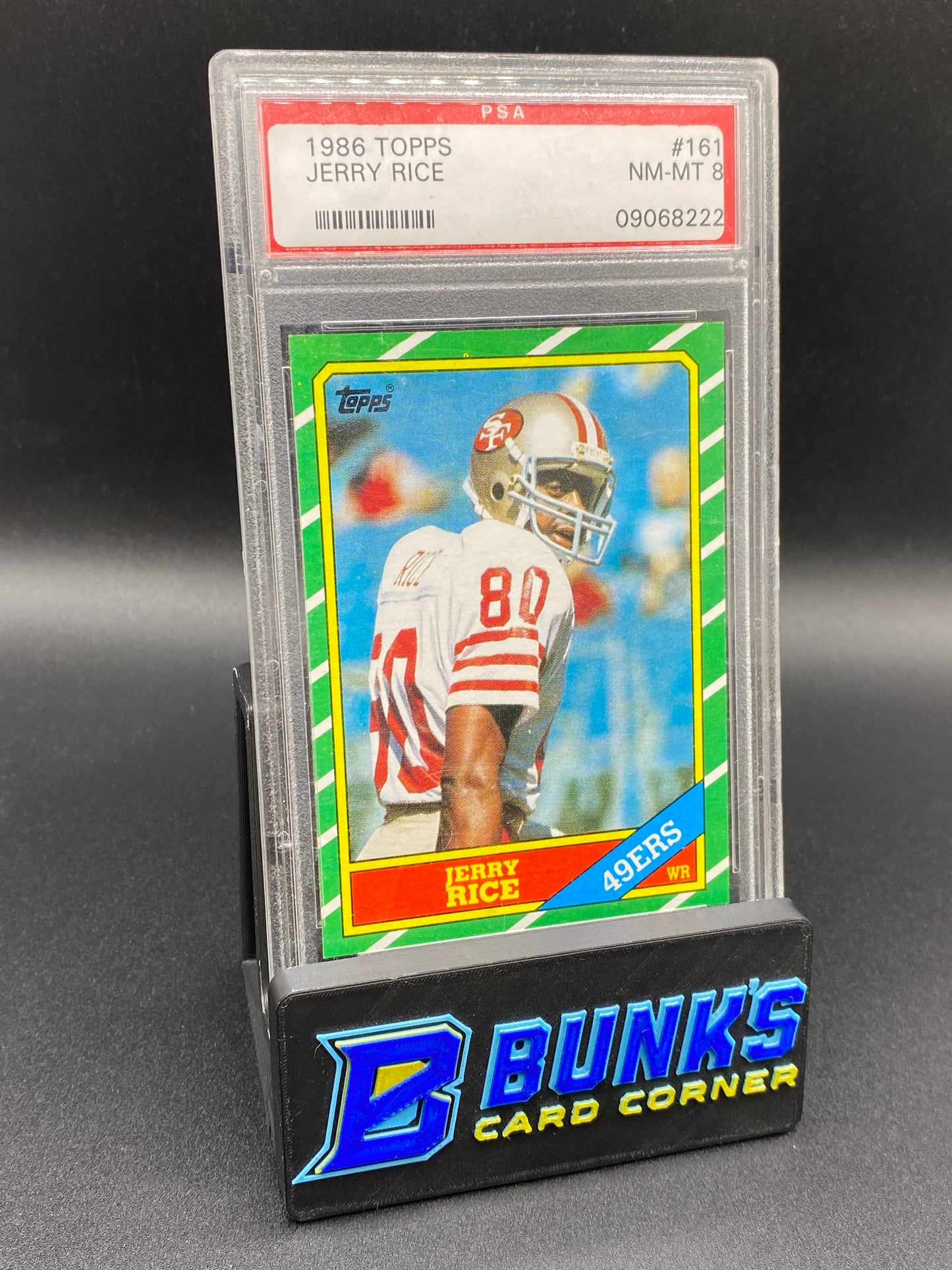 1986 Jerry Rice PSA 8