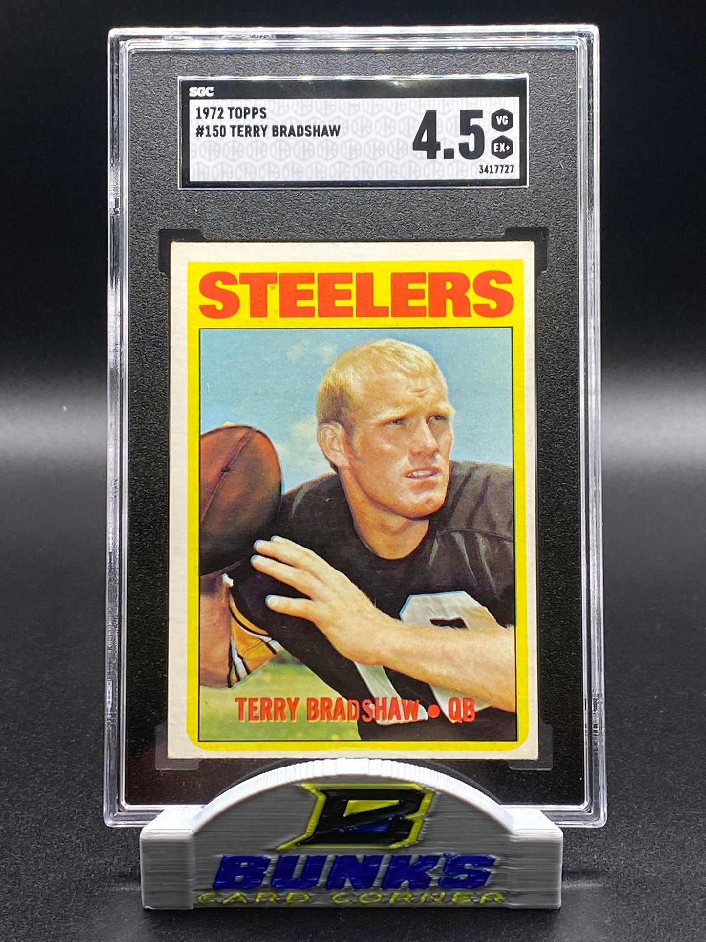 1972 Terry Bradshaw SGC 4.5 (Box B12)