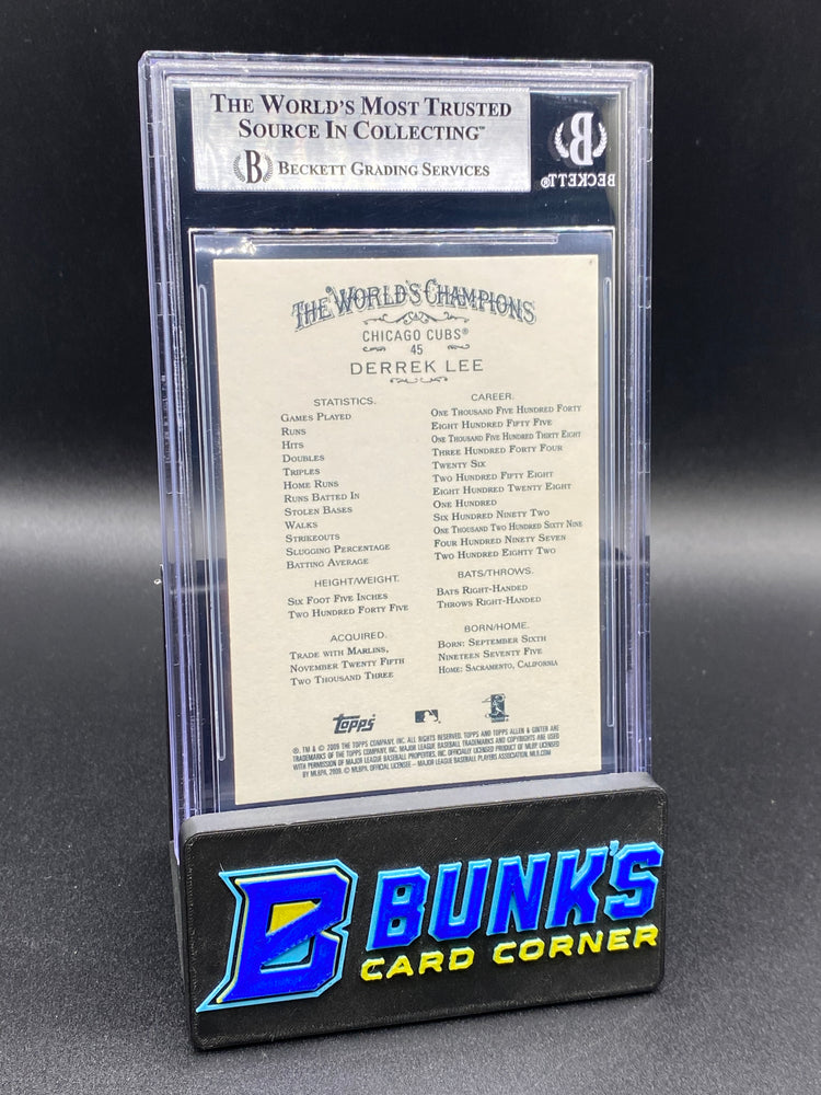 2009 Derrek Lee Beckett Authentic Auto