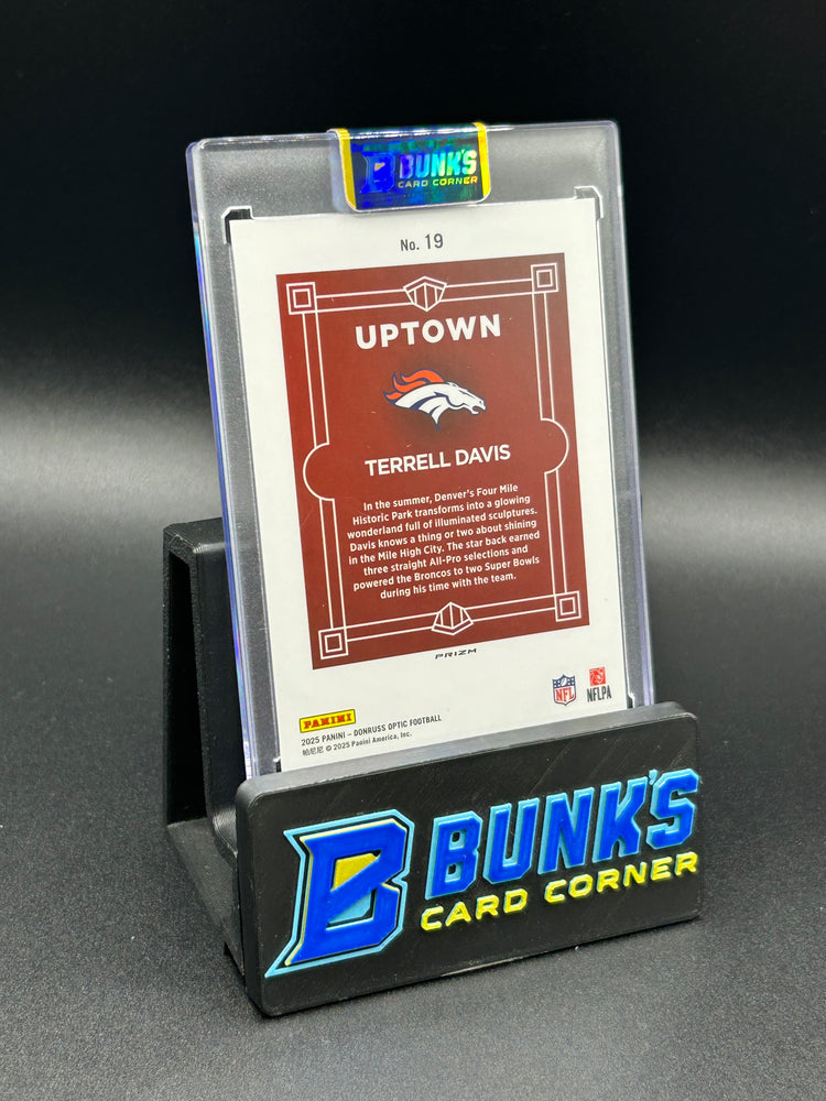 2025 Terrell Davis Panini Optic Uptown Case Hit
